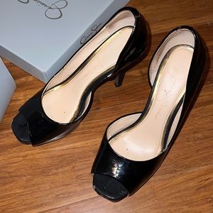 Jessica Simpson black heels